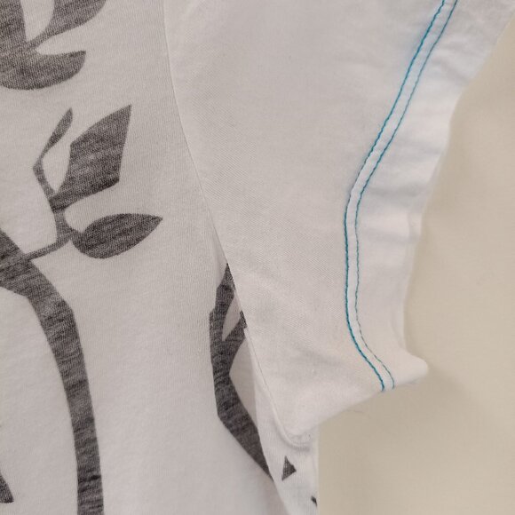 2/$20 Woman Girl Silhouette Tree Branches Boatneck Graphic Tee - Picture 5 of 10